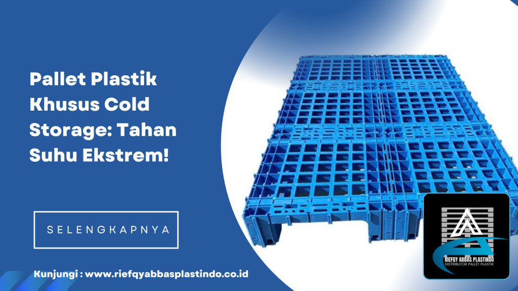 Pallet Plastik Khusus Cold Storage: Tahan Suhu Ekstrem!